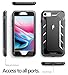 iPhone 7 / iPhone 8 Case, Poetic Revolution [360 Degree Protection] Full-Body Rugged Heavy Duty Case with [Built-in-Screen Protector] for Apple iPhone 7 (2016) / iPhone 8 (2017) Black