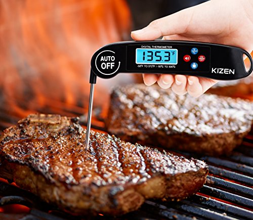 Kizen-Digital-Meat-Cooking-Thermometer-Instant-Read-Talking-Back-Light-Collapsible-Probe-Auto-off-Comes-in-Premium-Gift-Box-with-eCookbook-For-Food-Kitchen-BBQ-Grill Kizen-Digital-Meat-Cooking-Thermometer-Instant-Read-Talking-Back-Light-Collapsible-Probe-Auto-off-Comes-in-Premium-Gift-Box-with-eCookbook-For-Food-Kitchen-BBQ-Grill