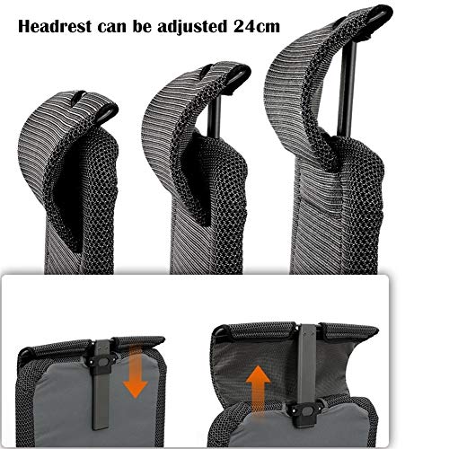 Klappstühle XUEP Tragbarer Angelstuhl Camping Klapp-Sportstuhl Verstellbare Beine Hochleistungs-Camping-Liegestuhl… – Bild 7