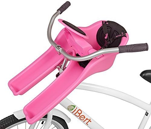 iBert Safe-T-Seat with New Wheel Fun Comfy Front Babyseat in Pink by iBert