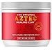Aztec Healing Clay - 1 LB Pure Sodium Bentonite Powder - Natural Face Mask for Deep Pore Cleansing & Skin Beatification. Perfect for Skin Issue, Blackheads, Acne, Hair Hydration, Cleansing & Bath