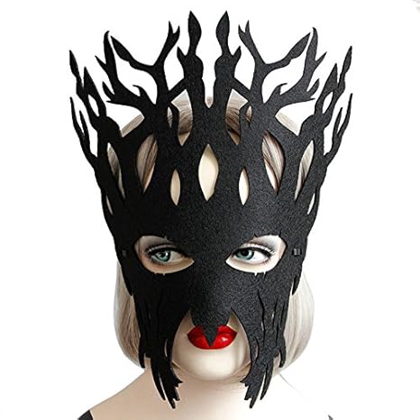 OverDose Damen Maskerade Maske Maskenball Maske Kostüme Karneval Venezianischen Partei Maske DIY Handgemacht Valentinstag Par