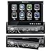 Soundstream VIR-7830B 1 DIN DVD/CD/MP3 Player Flip-Out up Screen Bluetooth W Pioneer TS-165P + TS-695P Two Pairs 200W 6.5