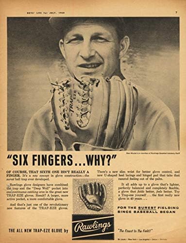 six finger baseball glove