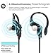 Apie Bluetooth Wireless Sports Stereo Headphones Running Jogging Workout Exercise Gym In-ear Earbuds with
