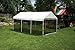 ShelterLogic MaxAP 2-in-1 Canopy with Screen Kit, White, 10 x 20 ft.