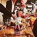 Premium Champagne stoppers,Champagne Bottle stoppers,Champagne Saver for Sparkling Wine Stopper with Built-in Pressure Pump and Wing Lock, Keep bubble with 168H !