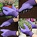 TKK 4 Pairs Garden Gloves With Fingertips Claws,Best Gift For Gardener,2 Pairs Working Gloves With Double Claws,2 Pairs without Claws,For Digging and Planting,Breathable. (purple and light green)