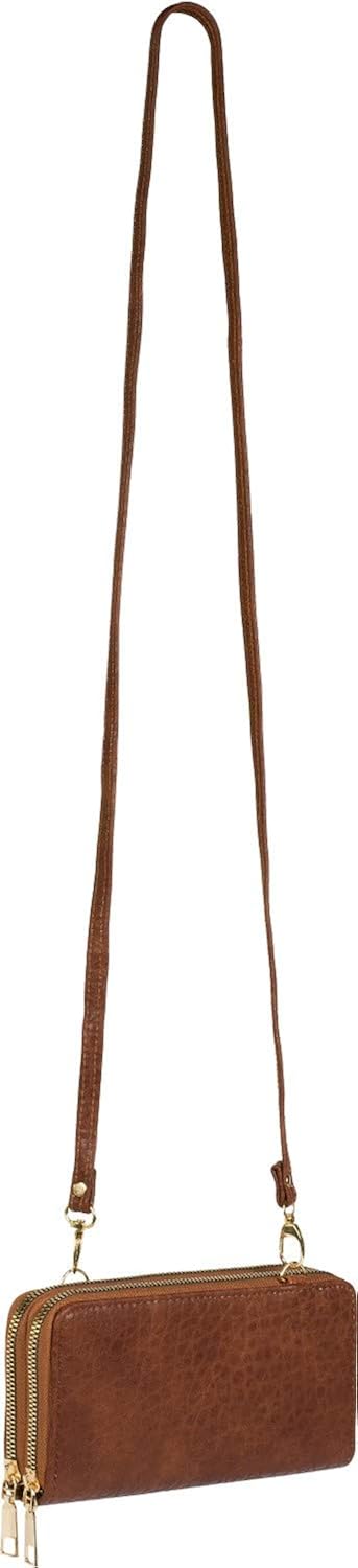styleBREAKER Women 2 in 1 Mini Bag shoulder bag with grained surface, wallet, mobile phone pocket, shoulder bag 02012364 - Image 3