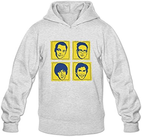 Hellobabe Men's Big Bang Theory Long Sleeve Sweatshirts Hoodie XXL