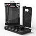 Samsung Galaxy S7 Edge Case, Zizo [Bolt Series] w/ [Galaxy S7 Edge Screen Protector] Kickstand [Military Grade DropTested] Holster Clip S7 Edge G935