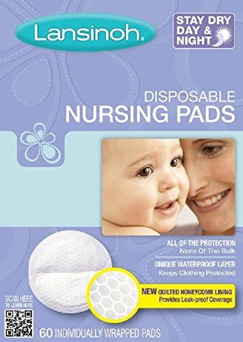 Premium Disposable Nursing Pads, 60-count Boxes (Pack of 4)