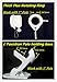 MEIREN Combo Pack-2 Position Heavy-Duty Aluminum Flag Pole Holder Bracket with 2Pcs Flag Rotating Mounting Rings Fit for 1