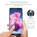 [2 Pack] KATIAN Compatible with Huawei P Smart Screen Protector, HD Clear Protector [Anti-Scratch] [No-Bubble] [Case-Friendly], 9H Hardness Tempered Glass Screen Film for Huawei P Smart [Clear]