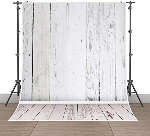 5x7ft Photography Background Vinyl Backdrop Paper Studio Props-Gray Vertical Wood Floor Wall