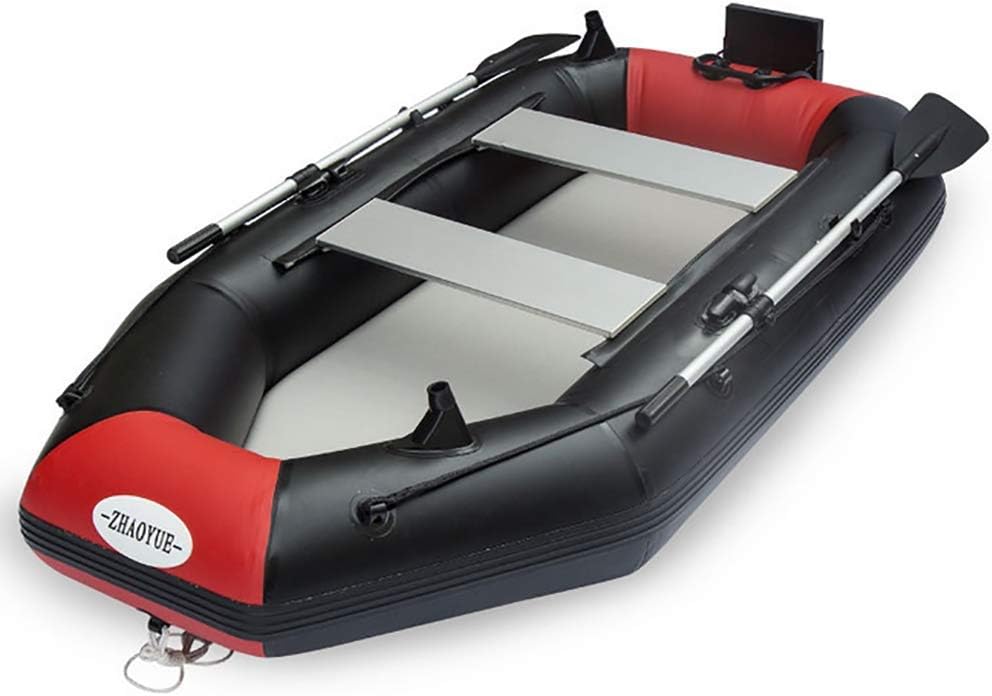 Inflatable boat 2-Person with Electric Motor Inflatable Kayak Canadian Canoe, Sea Kayak, 200 x 120 cm