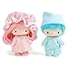 Little Twin Stars Soft Vinyl Doll Set (Pajamas) Sanrio Kiki Lala