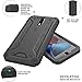 Poetic Moto G4 Plus Case, Revolution Series, Premium Rugged, Shock Absorption and Dust Resistant, Complete Protection Hybrid Case with Built-in Screen Protector - Black