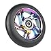 Kutrick Complete 2pcs 110mm Pro Stunt Scooter Replacement Wheels with ABEC-11 Bearing -Neo Chrome