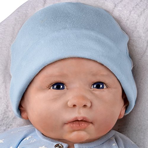 The Ashton-Drake Galleries Lifelike Sweet Baby Liam Baby Boy Doll - Main Image