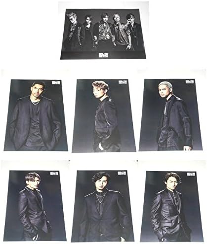 Amazon Exile The Second ポスター 7枚セット High Low The Movie Akira 黒木啓司 Nesmith 登坂広臣 橘ケンチ Tetsuya アイドル 芸能人グッズ 通販