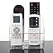 Ivosmart Clear Desktop Acrylic TV Remote Control Mobile Phone Storage Holder Organizer Caddy