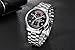BENYAR Men Watch Chronograph Waterproof Watches Business Sport Stainless Steel Strap Wrist Watch For Men