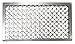 Tjernlund 950-8304 Underaire Steel Crawl Space Vent, Steel Diamond Pattern, 18
