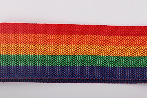 SunTrade 1 Piece Adjustable Travel Luggage Packing Belt,Suitcase Strap,8 Colors to Choose (Rainbow)