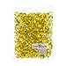Super Z Outlet Acrylic Color Faux Round Diamond Crystals Treasure Gems for Table Scatters, Vase Fillers, Event, Wedding, Birthday Decoration Favor, Arts & Crafts (1 Pound, 240 Pieces) (Yellow)