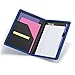 Samsill Fashion Portfolio/ Padholder, 5 x 8 Inches, Diamond Deboss Design, Soft Padded Textured Cover, Junior Size Writing Pad
