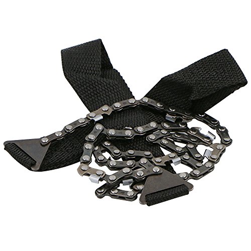 26Inch Survival Pocket Chain Saw, Pocket Survival Chainsaw Hand Saw