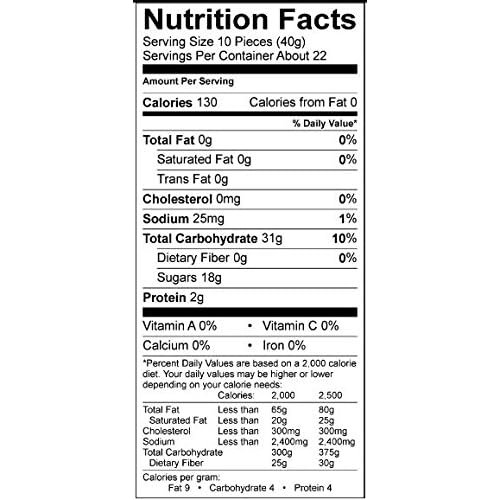 Trolli Sour Worms Nutrition Facts Nutrition Pics