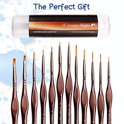 3 Miniature+Brushes+Detailing+Painting+Watercolor