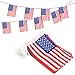 Anley US National American String Pennant Flags, Patriotic Events 4th of July Independence Day Decoration Sports Bars - 33 Feet 38 Flags