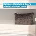 Bamboo Air Refrigerator Odor Remover, Eliminator & Absorber For Fridge & Freezer. Natural Charcoal Purifier Stronger Than Baking Soda - 2 Pack