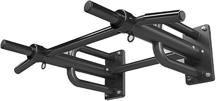 Barras De Dominadas Tire Hacia Arriba De La Pared De La Barra