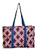 Fashion Print Zip Top Organizing Beach Bag Tote Diaper Bag Weekender - Can Be Personalized