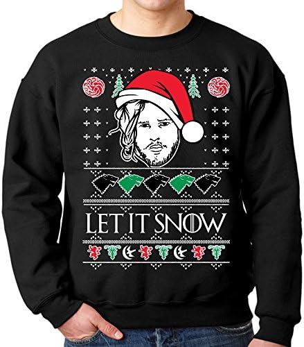 Let It Snow Jon Snow Ugly Christmas Sweatshirt