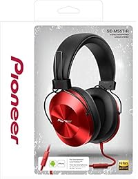 Pioneer High Res Sealed Auriculares estéreo dinámicos se ms5t r ( Rojo)