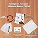 Homegician Baby Cotton Swaddle Blanket, Baseball Design, 40x50 Inch, Includes Props, Marker, and Birth Announcement Cards, Unisex