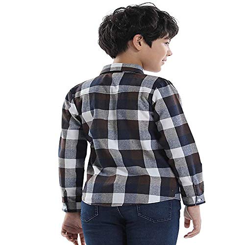 6 Toddlers+Clothes+Flannel+Formal+Button