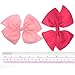 30pcs Toddler Girls Ribbon Bows for Hair 4.5 Inch Hair Bows Clips