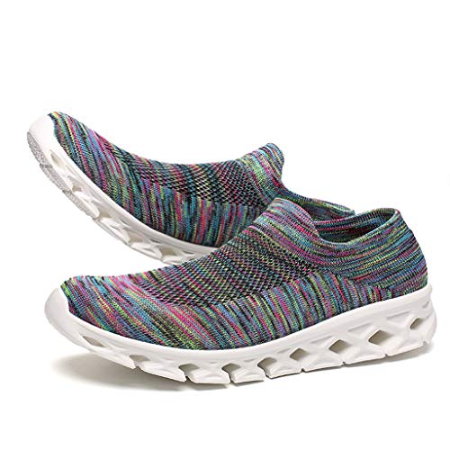 Fashion Couple Leisure Running Sports Socks Shoes Elastic Force Light Sneakers