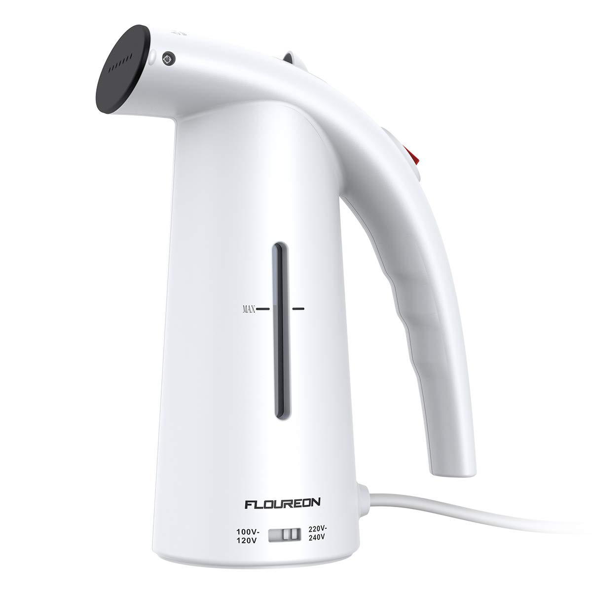 FLOUREON Clothes Steamer Hand held Steamer Clothes Clothing Steamer 150ML Travel Steamer Garment Steamer with Auto Shut-off Function for Clothes, Curtains,Home, Office,Travel(White)