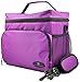 Ramaka Solutions – Insulated Lunch Bag Box, Extra Large Cooler Tote for Men, Women– Stain Resistant Nylon, 5 Compartments, Padded Grab Handle, Non-Toxic Liner, Adjustable Detachable Shoulder Strap Pad
