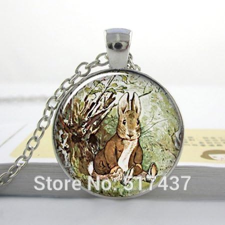 Pretty Lee 1Pc O29 Benjamin Bunny Pendant Bunny Necklace Charm Rabbit Jewelry Resin Pendant Children'S Book