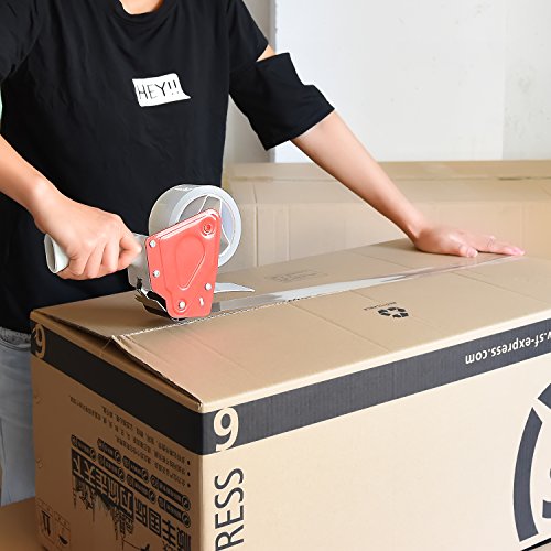 Clear Packing Tape , Packing Tape Designed for moving boxes, Packaging Tape, 60 Yards Per Roll, pack of 6