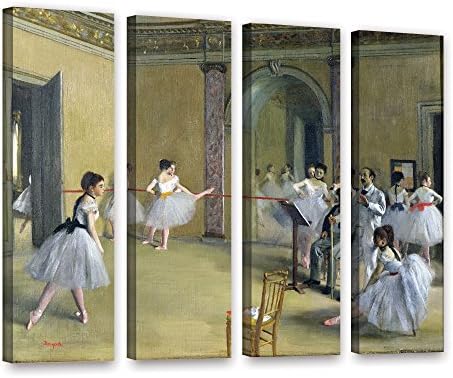 Art Wall Edgar Degas S The Dance Foyer At The Opera On The Rue Le