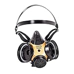 MSA-Safety-Sales-Llc-808073-Large-Comfo-Classic-Series-Full-Mask-Air-Purifying-Respirator-Black
